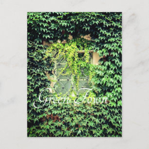 Een venster in groen planten Hoesje-Mate iPhone ge Briefkaart