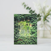 Een venster in groen planten Hoesje-Mate iPhone ge Briefkaart (Staand voorkant)