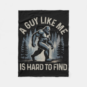 Een vent als ik is moeilijk te vinden Forest Bigfo Fleece Deken