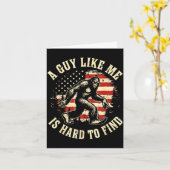 Een vent zoals is moeilijk grappig Amerikaanse vla Kaart (Gele Bloem)