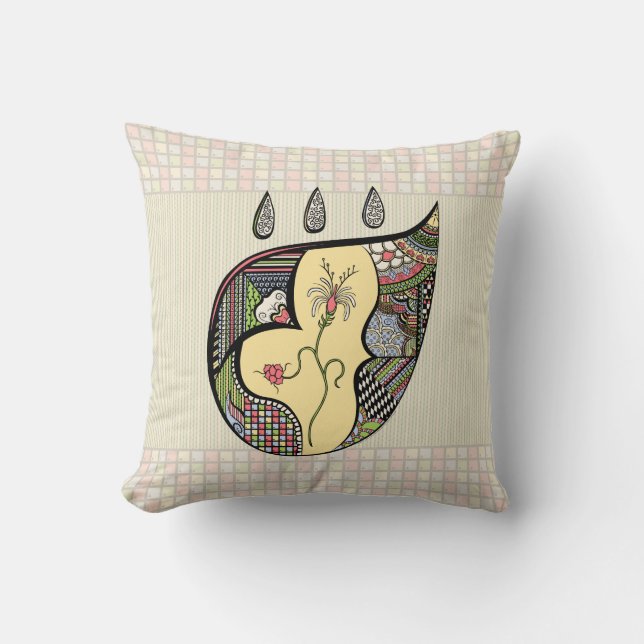 Een ventilator binnen de piloot kussen (Voorkant)