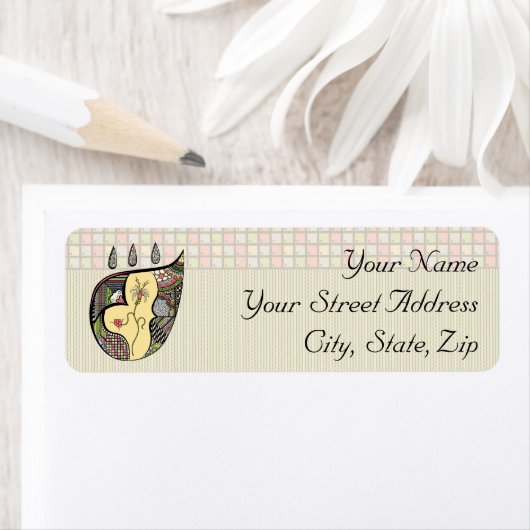 Een ventilator binnen het etiket van het terugkeer (Insitu)