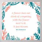 'Een ventilator denkt niet aan het concurreren' ci Poster (Voorkant)