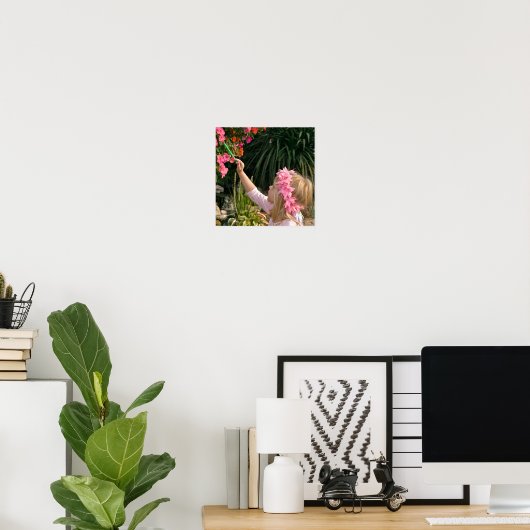 Een ventilator tekenen poster (Thuiskantoor)