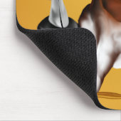 Een ventilator van Bassets Mousepad Muismat (Hoek)