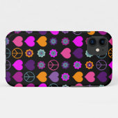 Een ventilatorhartoperspatroon en uw ruggengraat. Case-Mate iPhone case (Achterkant (horizontaal))