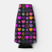 Een ventilatorhartoperspatroon en uw ruggengraat. flesjeskoeler (Voorkant)