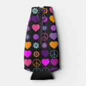 Een ventilatorhartoperspatroon en uw ruggengraat. flesjeskoeler (Achterkant)