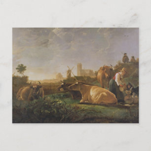 Een ver Uitzicht van Dordrecht Briefkaart