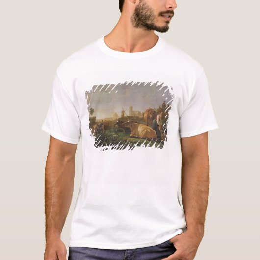 Een ver Uitzicht van Dordrecht T-shirt (Voorkant)