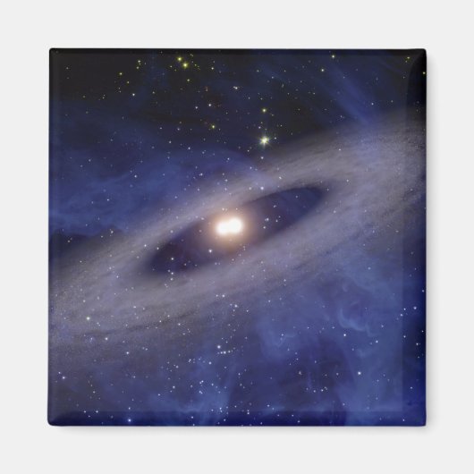 Een ver weg gelegen zonnestelsel magneet (Voorkant)