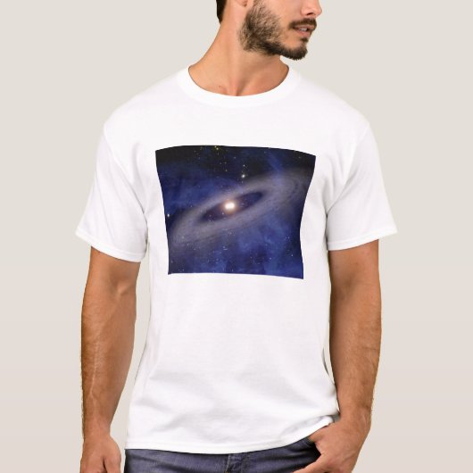 Een ver weg gelegen zonnestelsel t-shirt (Voorkant)