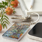 Een verandering in de bladeren sleutelhanger (Voorkant Rechts)
