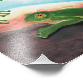 Een verbazingwekkende levenscyclus van een kikker foto afdruk (Hoek)