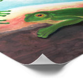 Een verbazingwekkende levenscyclus van een kikker poster (Hoek)