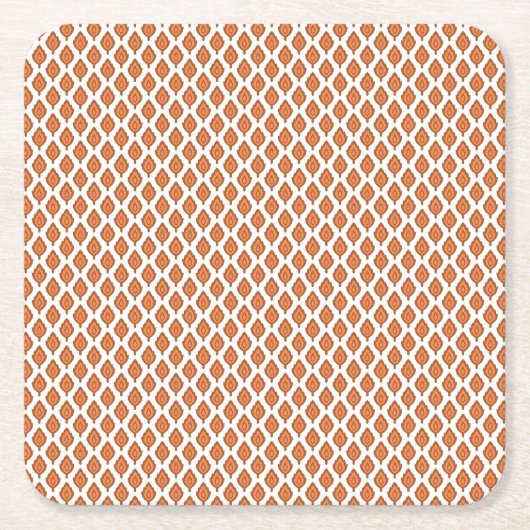 Een verbluffend zwart wit geometrisch patroon ontw kartonnen onderzetters (Voorkant)