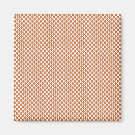 Een verbluffend zwart wit geometrisch patroon ontw magneet