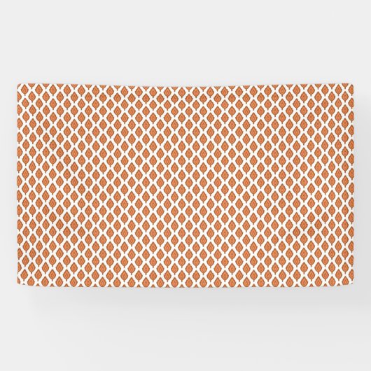 Een verbluffend zwart wit geometrisch patroon ontw spandoek (Horizontaal)