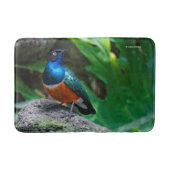 Een verbluffende Afrikaanse superman Badmat (Voorkant)