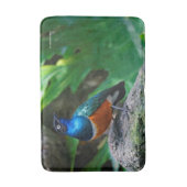 Een verbluffende Afrikaanse superman Badmat (Voorkant Verticaal)