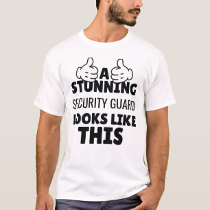 Een verbluffende beveiligingstrook ziet er zo grap t-shirt