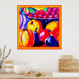 Een verbluffende olie die schildert. Bestel nu Poster