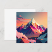 Een verbluffende zonsondergang boven kleurrijke sn (Voorkant / Achterkant)