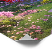 Een verborgen juweel in de serene tuin poster (Hoek)