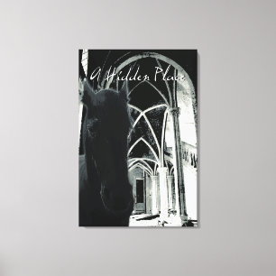 Een verborgen plaats - Wrapped Canvas Afdruk