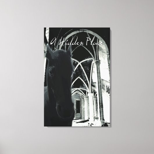 Een verborgen plaats - Wrapped Canvas Afdruk (Voorkant)