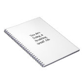 Een Verdomd Goed Werk Grappige Collega Notitieboek (Rechterzijde)