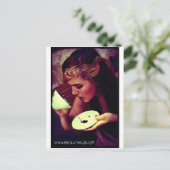 Een verdraaide sprookje tegen April A. Taylor Briefkaart (Staand voorkant)