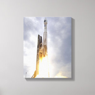 Een Verenigde Lancering Alliance Atlas V raketlift Canvas Afdruk