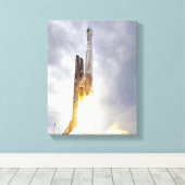 Een Verenigde Lancering Alliance Atlas V raketlift Canvas Afdruk (Insitu (Houten vloer))