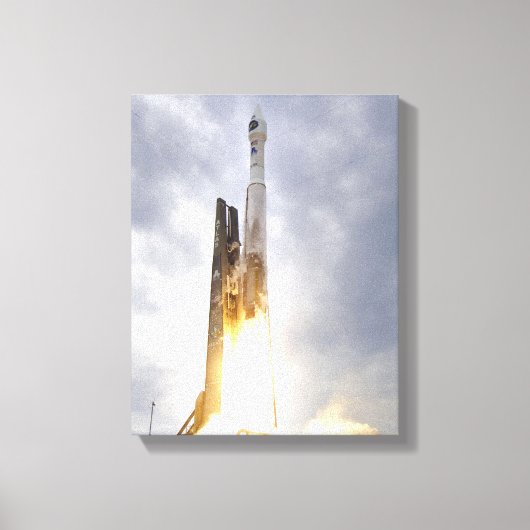 Een Verenigde Lancering Alliance Atlas V raketlift Canvas Afdruk (Voorkant)