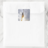 Een Verenigde Lancering Alliance Atlas V raketlift Vierkante Sticker (Tas)