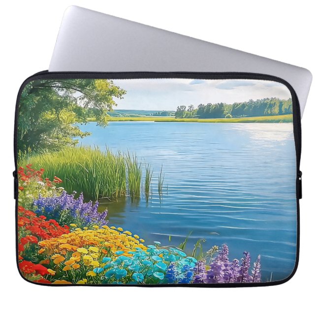 Een verfrissende melodie 031 laptop sleeve (Voorkant)