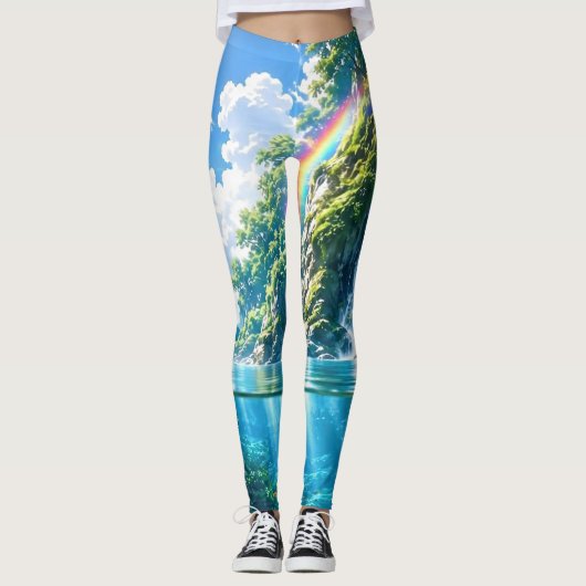 Een verfrissende melodie 032 leggings (Voorkant)