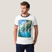 Een verfrissende melodie 032 t-shirt (Voorkant volledig)