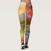 Een verfrissende melodie 035 leggings (Achterkant)