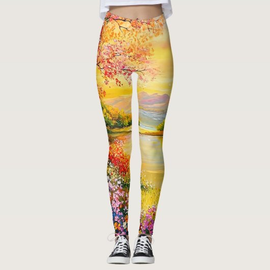 Een verfrissende melodie 035 leggings (Voorkant)