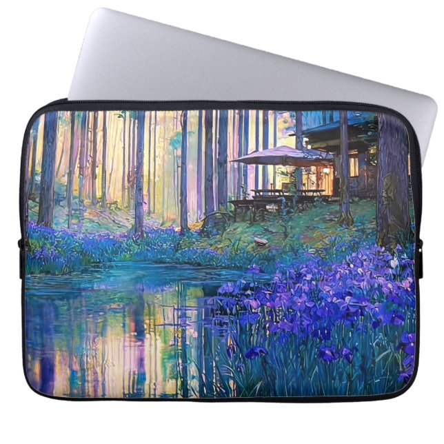 Een verfrissende melodie 036 laptop sleeve (Voorkant)