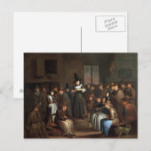 Een vergadering Quakers Briefkaart (Voorkant / Achterkant)