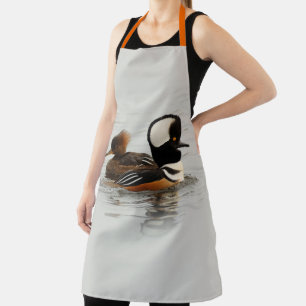 Een vergadering van de Gedekte Merganser Ducks bij Schort