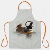 Een vergadering van de Gedekte Merganser Ducks bij Schort (Voorkant)