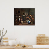 Een vergadering van Quakers Poster (Keuken)