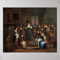 Een vergadering van Quakers