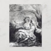 Een vergaderplaats voor liefde briefkaart (Voorkant)