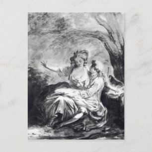 Een vergaderplaats voor liefde briefkaart