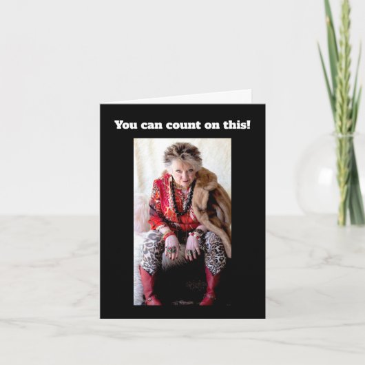 Een vergissing maken kaart (Voorkant)